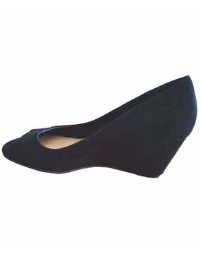 Torrid Peep Toe Mini Wedge, Size 8W